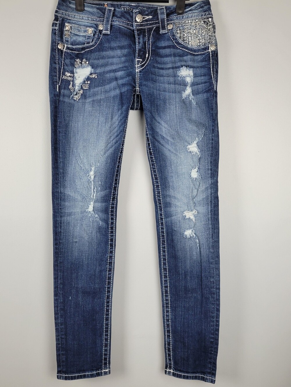 Miss Me Size 28 Signature Skinny Jeans